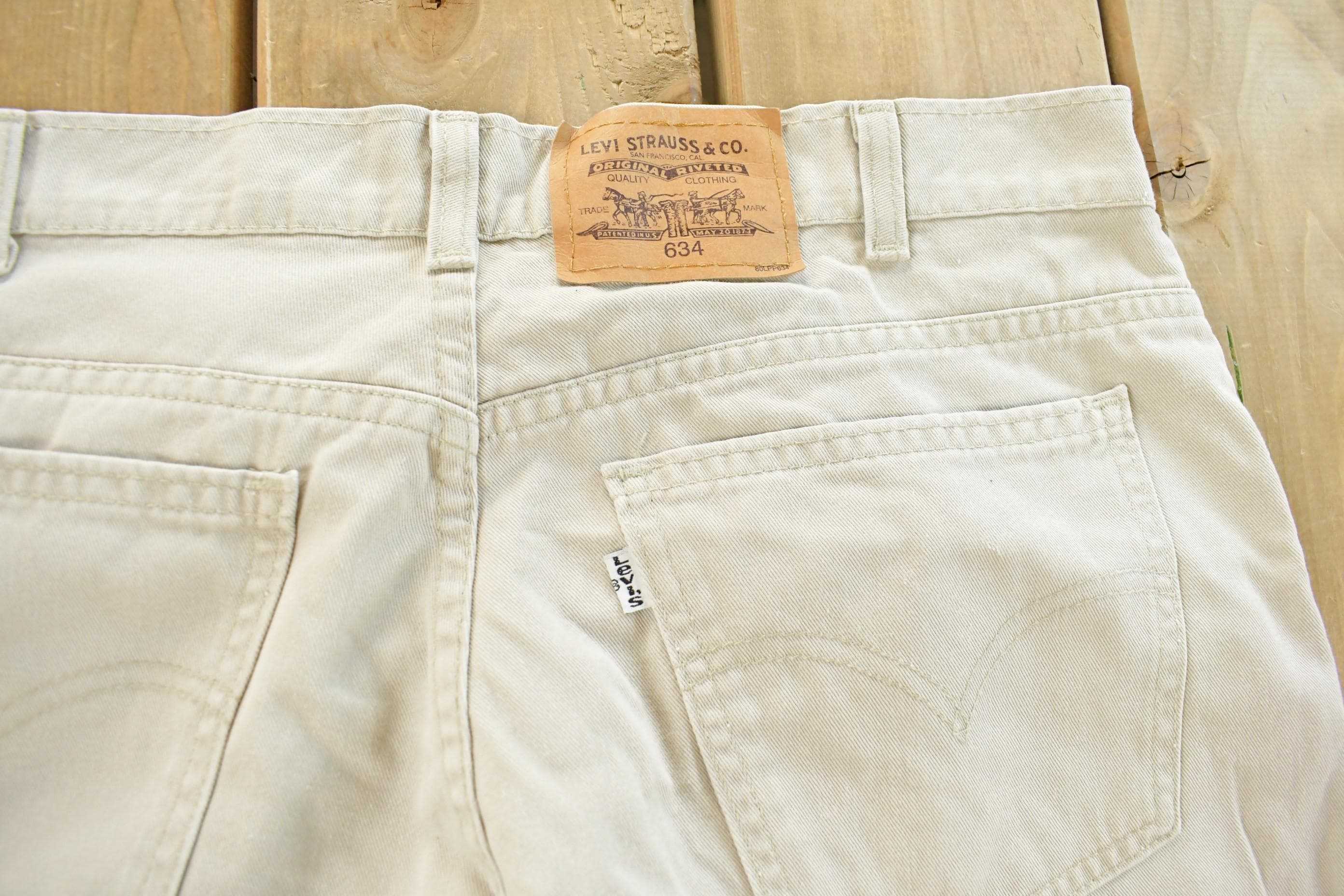 Vintage 1990s Levi's 634 Relaxed Pants Men's 33 x 30