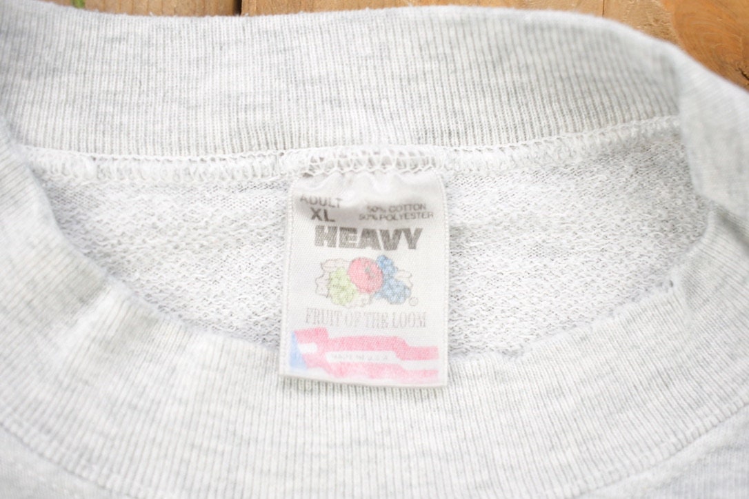 Vintage 1990s Oakland University Crewneck Sweatshirt / 1990s Crewneck / Made In USA / Essential / Streetwear / 1990s / Collegiate