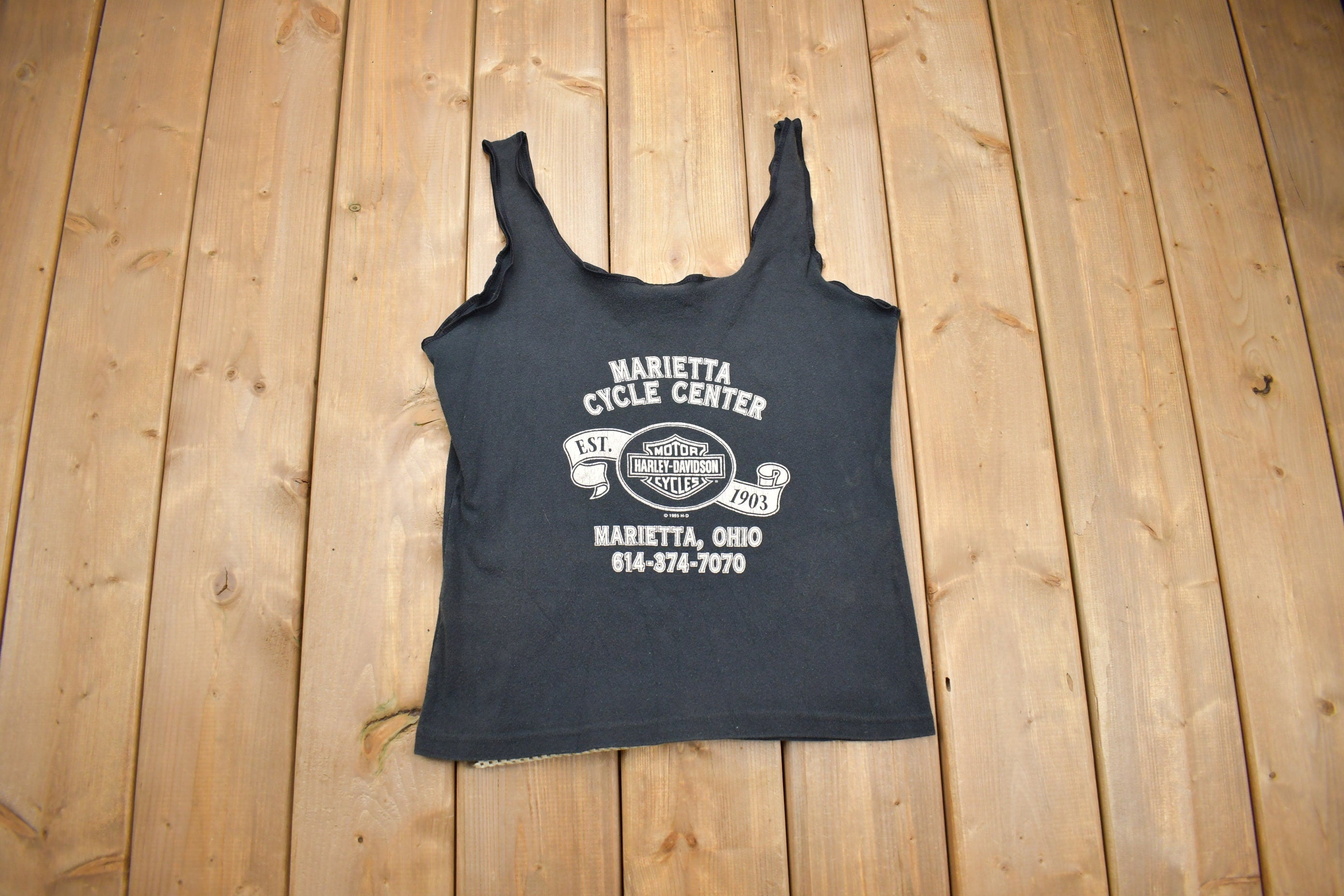 Vintage 1990's Harley Davidson Womens Tank Top