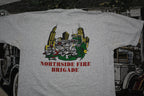 Vintage 1990s Northside Fire Brigade Graphic T Shirt