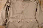 Vintage 1970s Levi's Panatela Tops Western Style Beige Button Up Shirt Made in USA Size XL