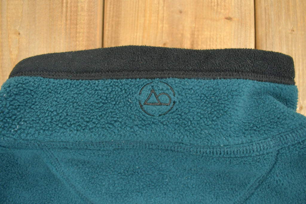 Vintage 1990s Big Manistee River Fleece Zip Up Sweater