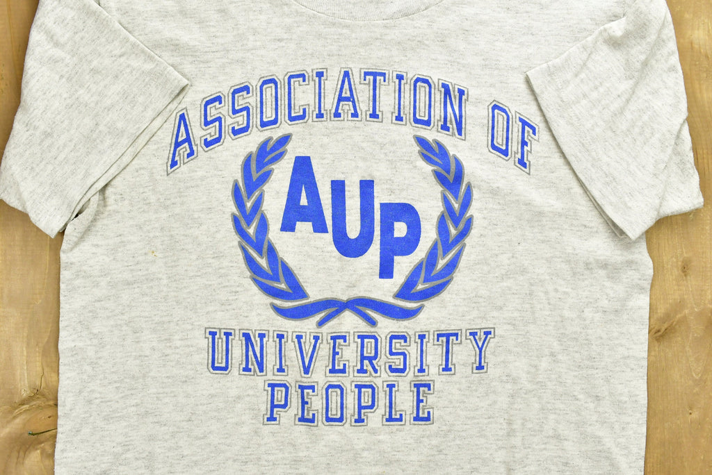 Vintage 1990s Association Of University People Collegiate T-Shirt