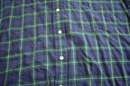Vintage 1990s Nautica Plaid Blank Button Up Shirt