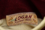 Vintage 1950s Distressed Benet Academy Letterman Varsity Jacket , True Vintage , John , Logan Knitting Mills , Made in USA , Bomber