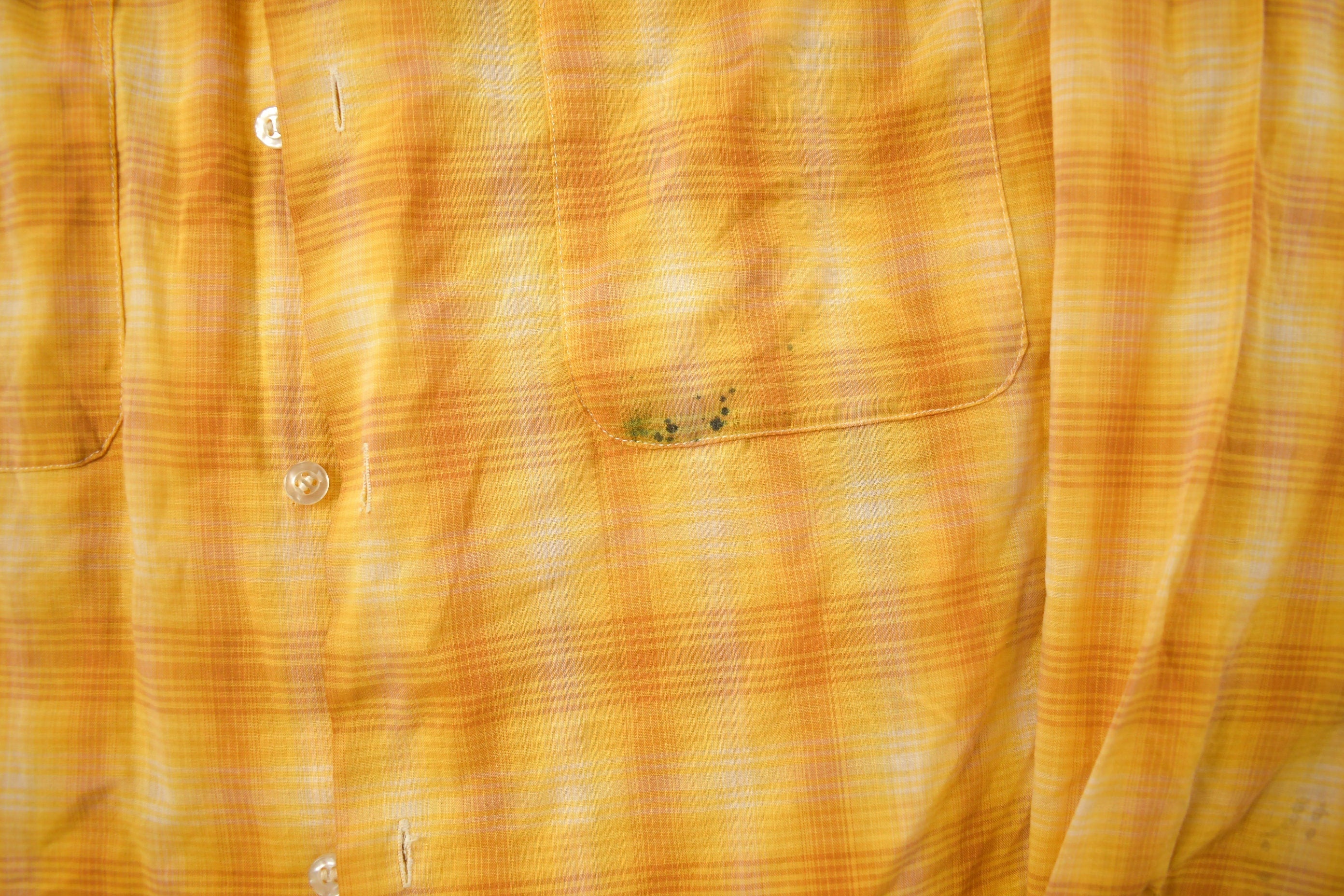 Vintage 1990s Sears Plaid Button Up Shirt
