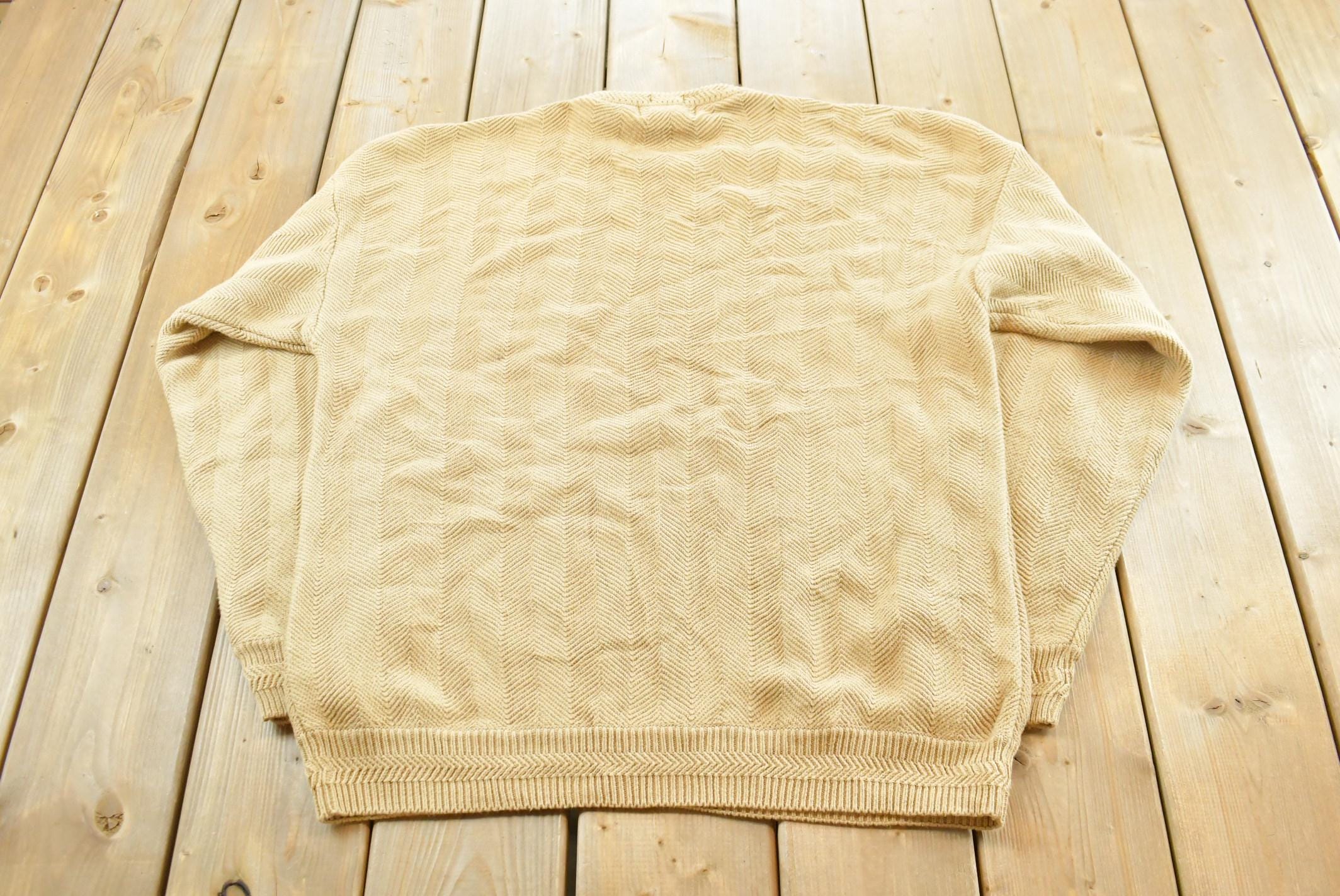 Vintage 1990s Chaps Ralph Lauren Knit Crewneck Sweater Men's L /