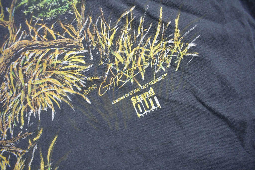 Vintage 1993 African Lion Safari Theme Graphic T-Shirt