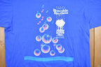 Vintage 1990s Riverside Rythms Dance Graphic T Shirt