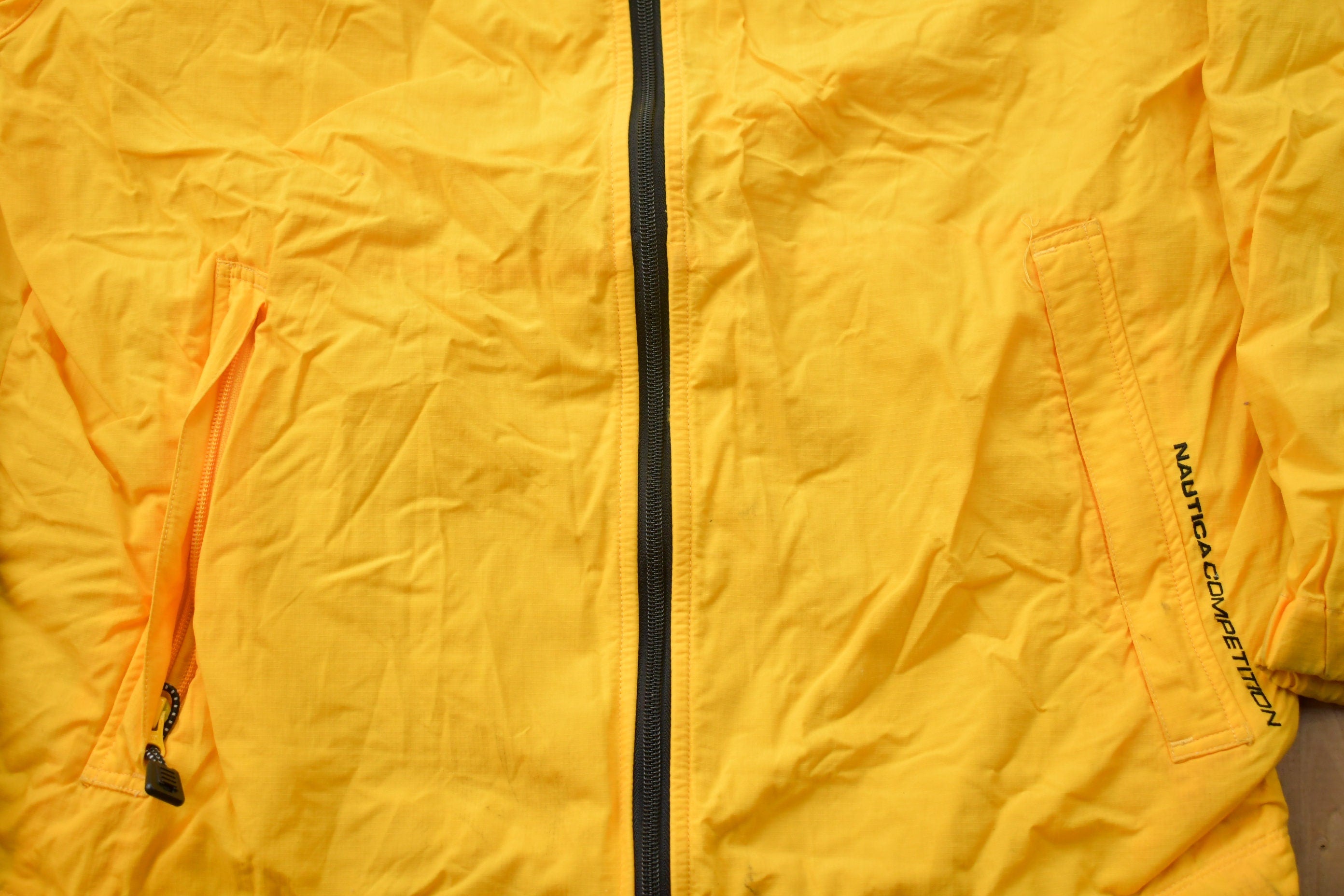 Vintage 1990s Nautica Competition Sailing Windbreaker Jacket