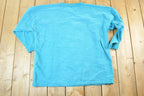 Vintage 1990s French Flowers Crewneck Sweatshirt Womens XL