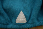 Vintage 1990s L.L. Bean Turquoise Fleece Hoodie