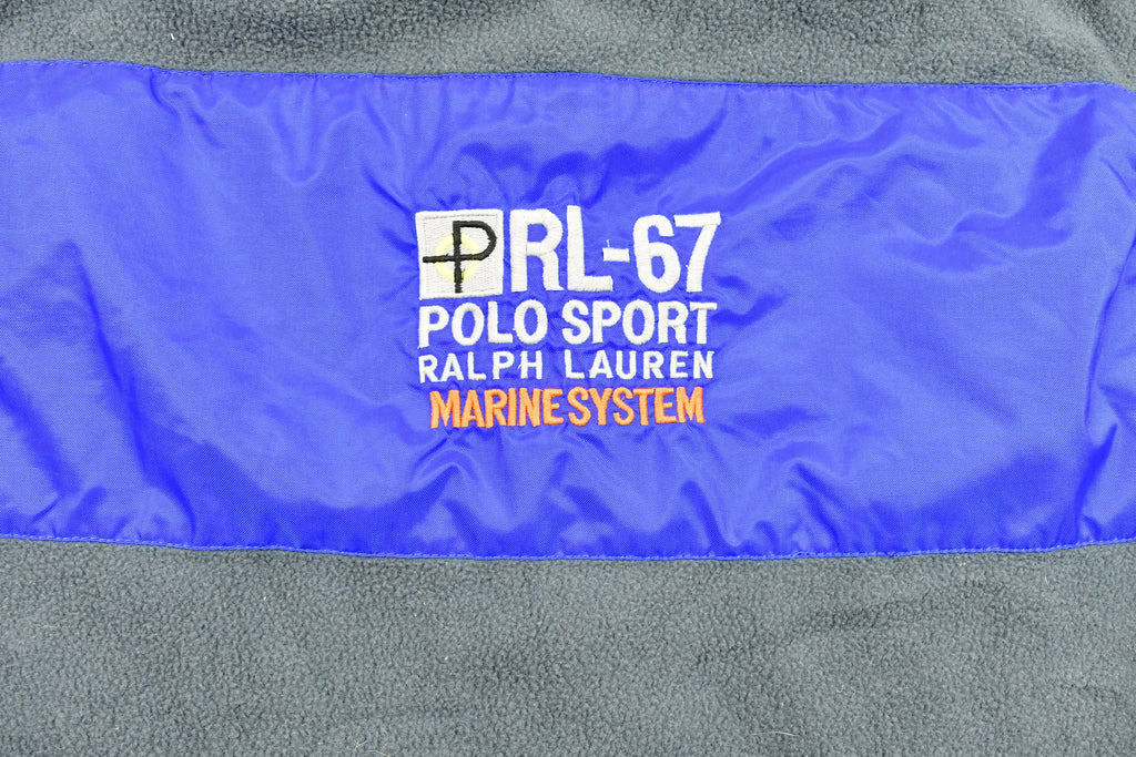 Vintage 1990s Polo Sport Ralph Lauren Marine System Fleece Vest