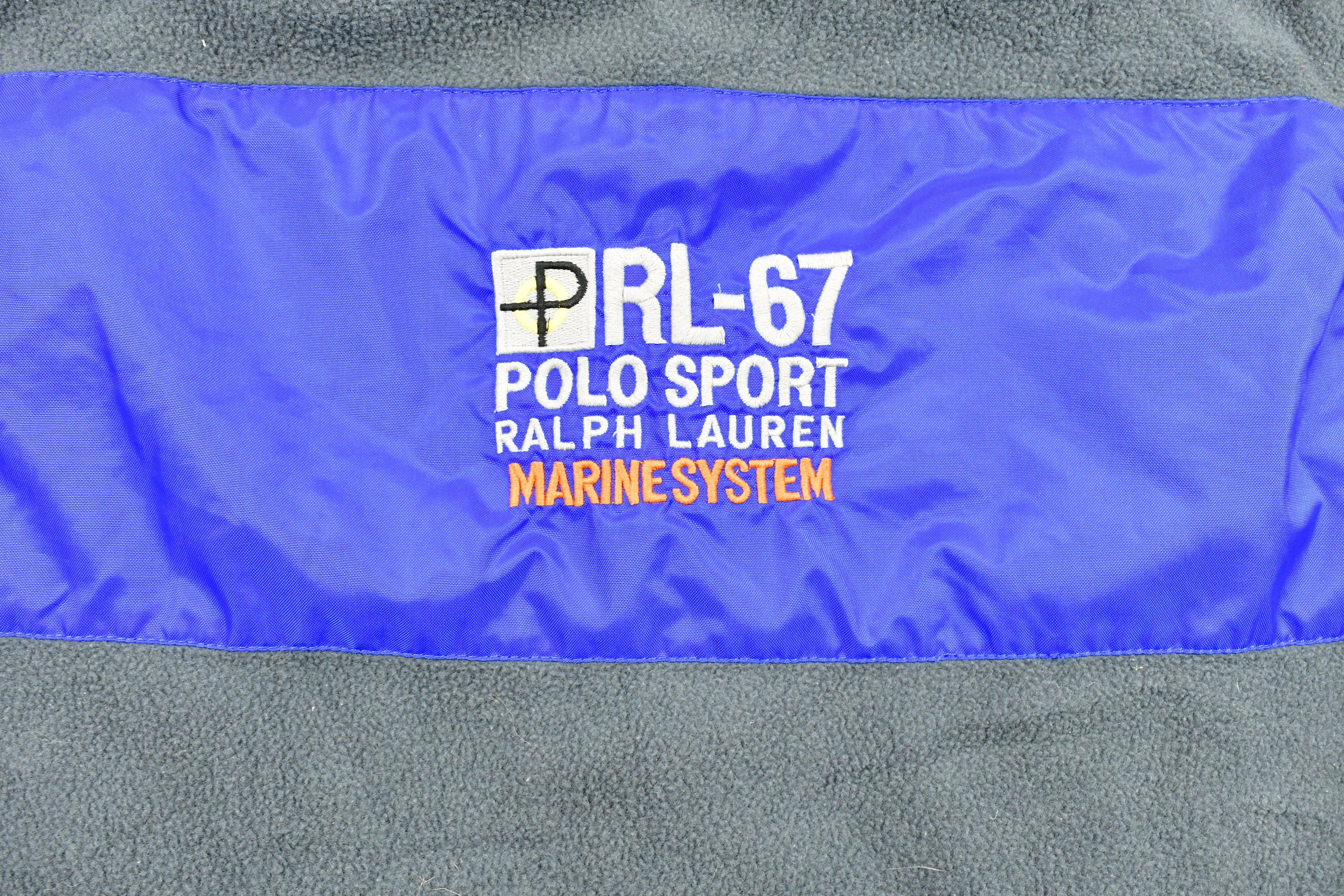 Vintage 1990s Polo Sport Ralph Lauren Marine System Fleece Vest