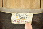 Vintage 1960s Parkhurst Double Knits Wool Knit Sweater Mens M