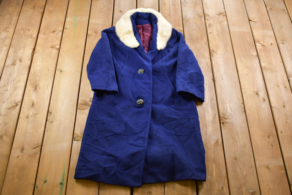 Vintage 1980s 100% Cashmere Fur Jacket