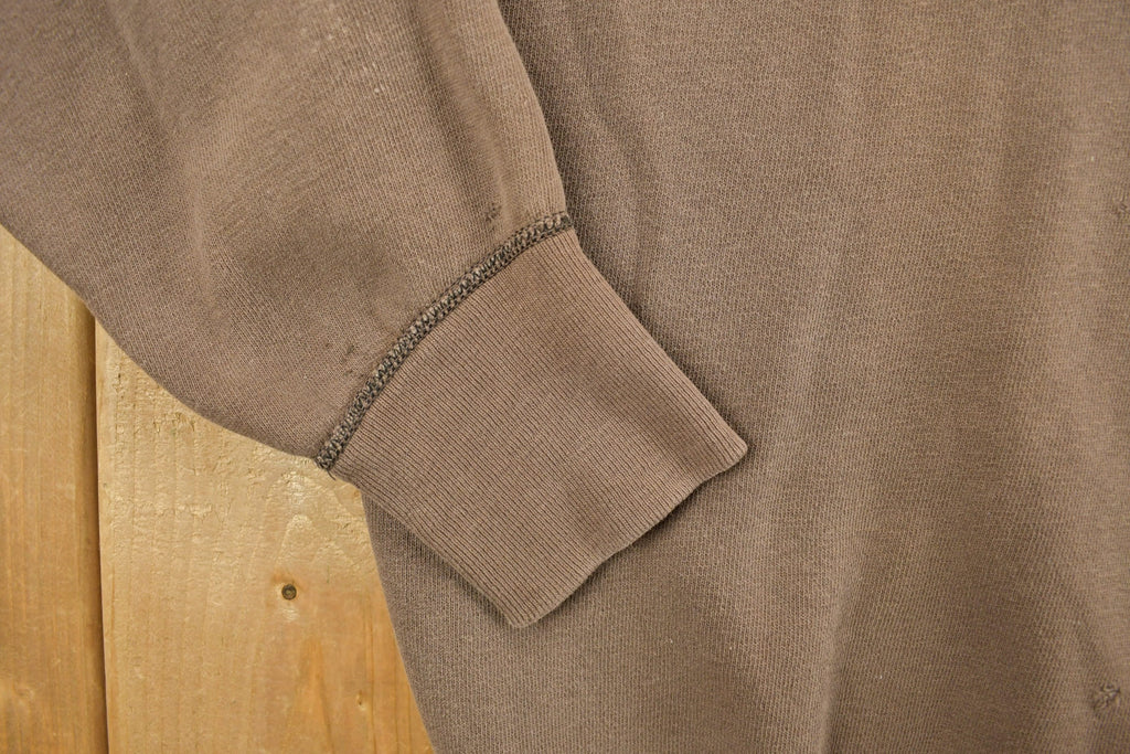 Vintage 1950s Embroidered Varsity Crewneck