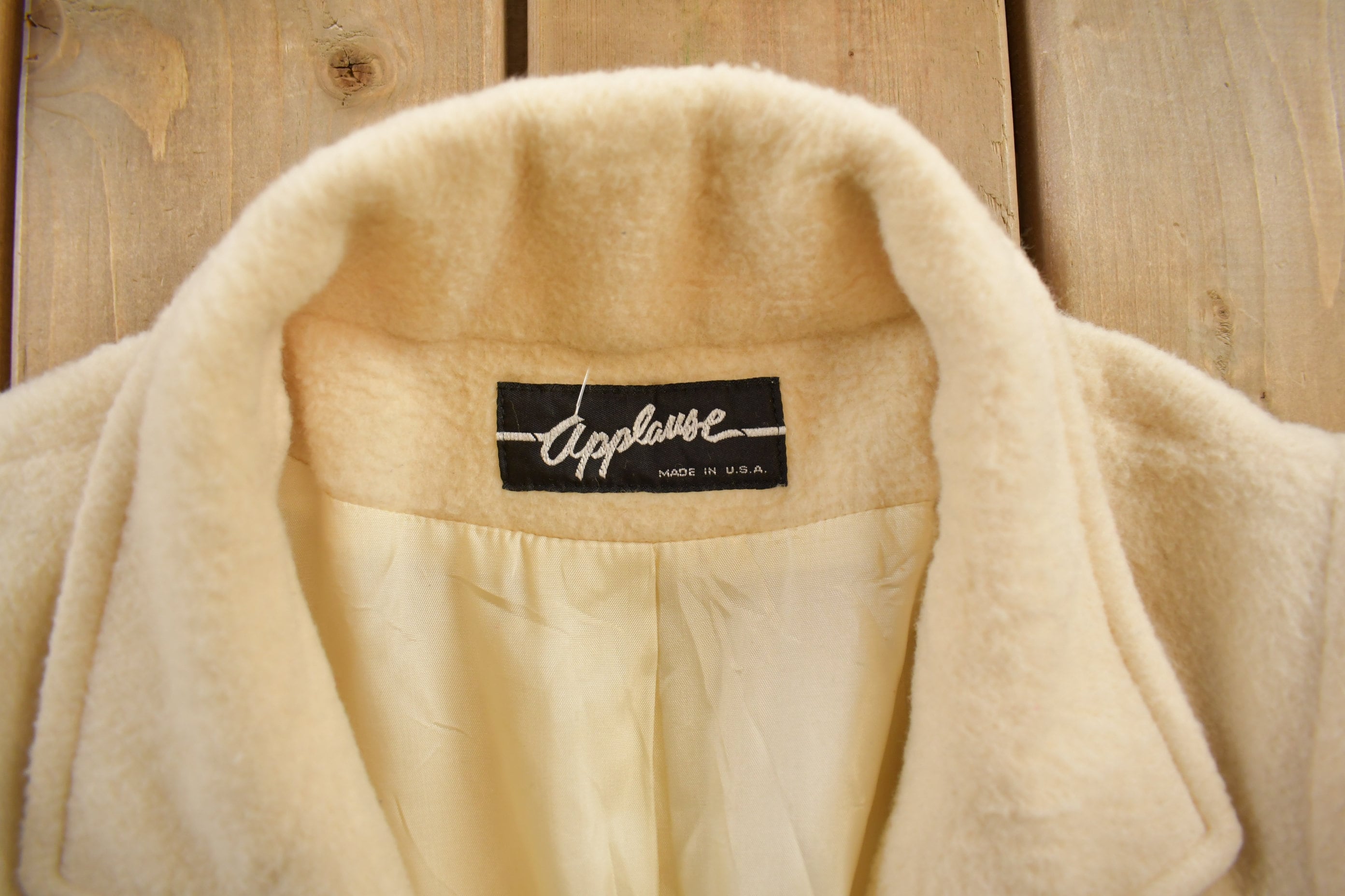 Vintage 1980s Applause Wool Jacket