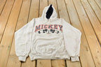 Vintage 1990s Mickey Mouse Walt Disney Designs Graphic Hoodie Men's M / 90s Hoodie / Vintage Sweatshirt / 90s Disney / Made in USA