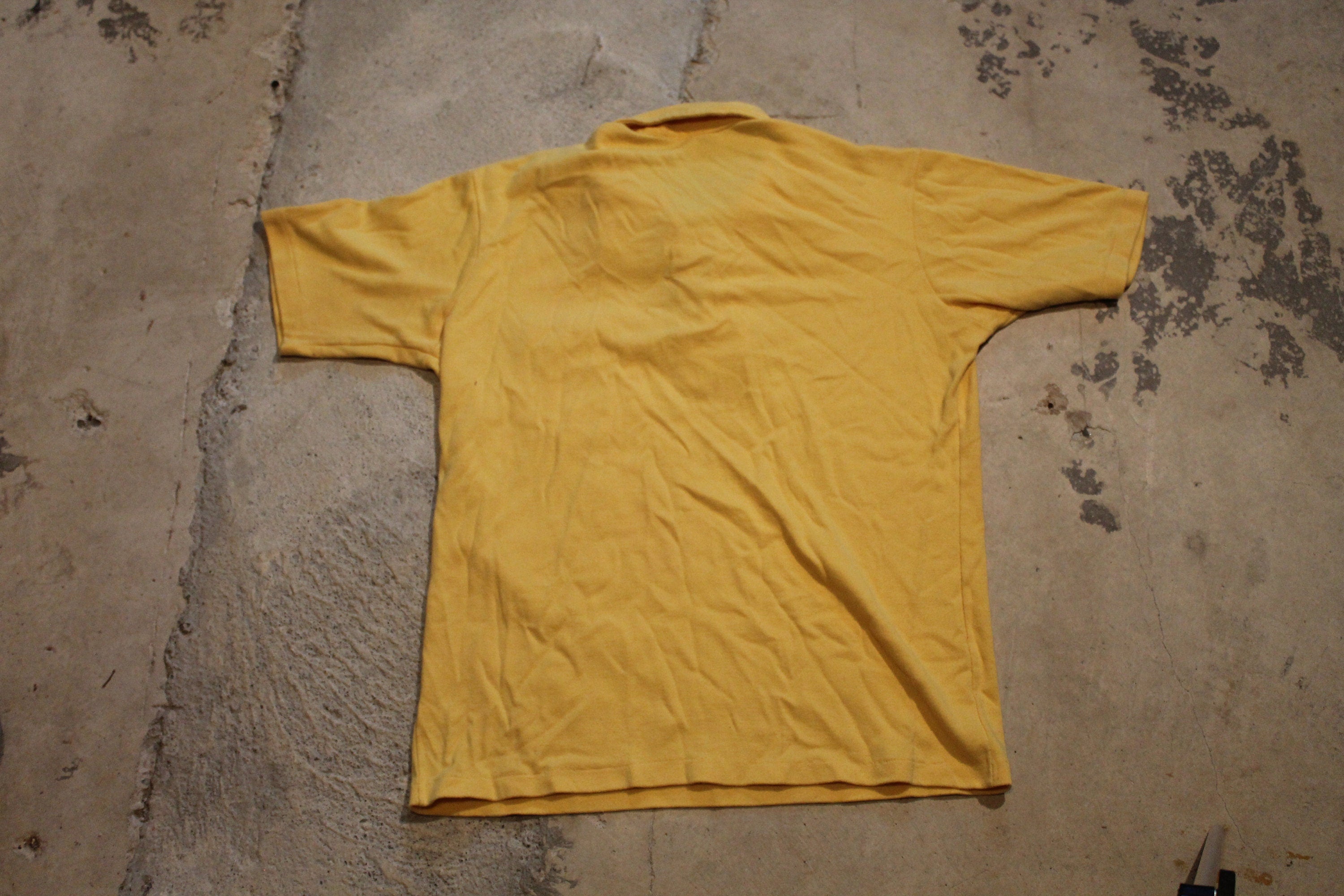 Vintage 1970s Hawaii Embroidered Polo T-Shirt