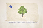 Vintage 1990s Maines State Flag FAB Bald Eagle Souvenir Crewneck Sweatshirt Men's XL / 90s Crewneck / Travel Vacation Sweater