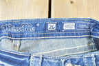 Vintage Y2K Miss Me Bedazzled Low Rise Jeans Size 26x32