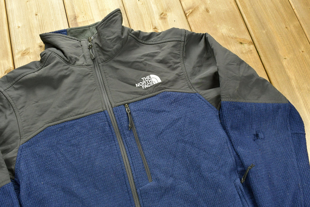 Vintage 1990s The North Face Full Zip Fleece Sweater  Sportswear  1990s TNF  Streetwear  Athleisure  Hiking  Fall  Winter