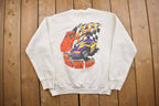 Vintage 2001 Race Car Graphic Crewneck Sweatshirt
