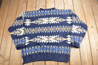 Vintage 1990s Chaps Ralph Lauren South Western Knit Sweater