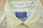 Vintage 1970s Pendleton Plaid Button Up Board Shirt