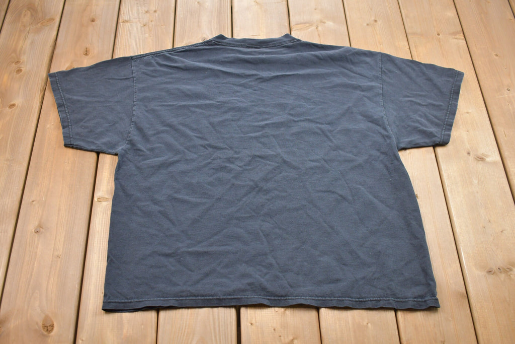 Vintage 1990s Strum A Guitar Funny Graphic T-Shirt