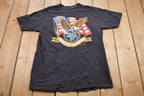 Vintage 1991 Bike Week American Pride Eagle Graphic T-Shirt