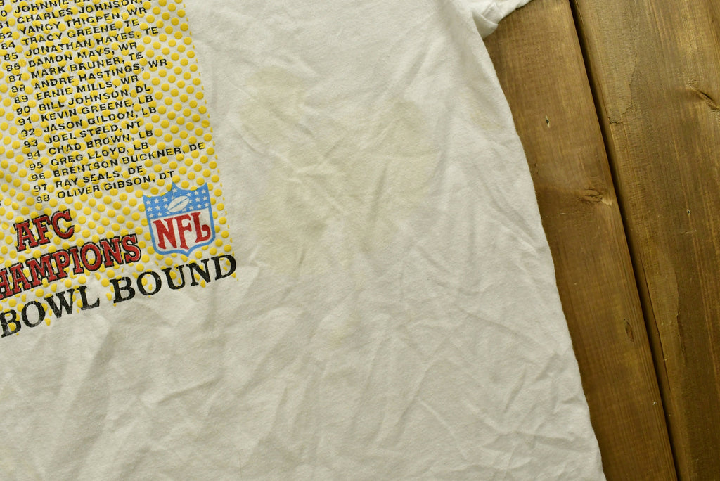 Vintage 1995 Pittsburgh Steelers AFC Champions T-Shirt