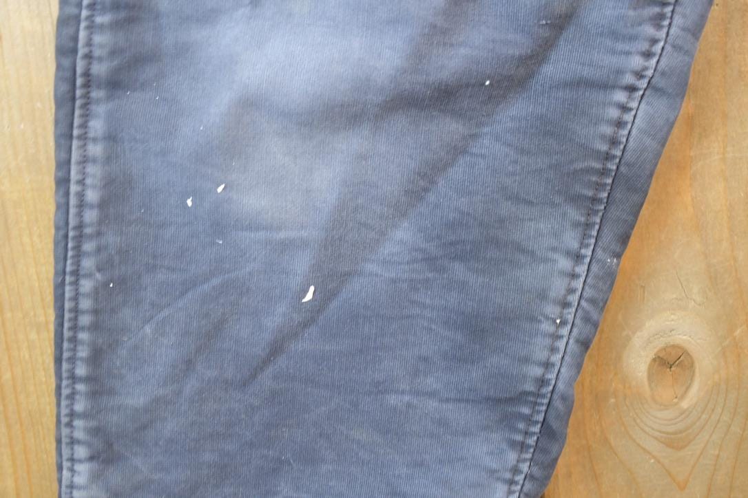 Vintage 1940s N Deck Bib Overalls WWII Blue