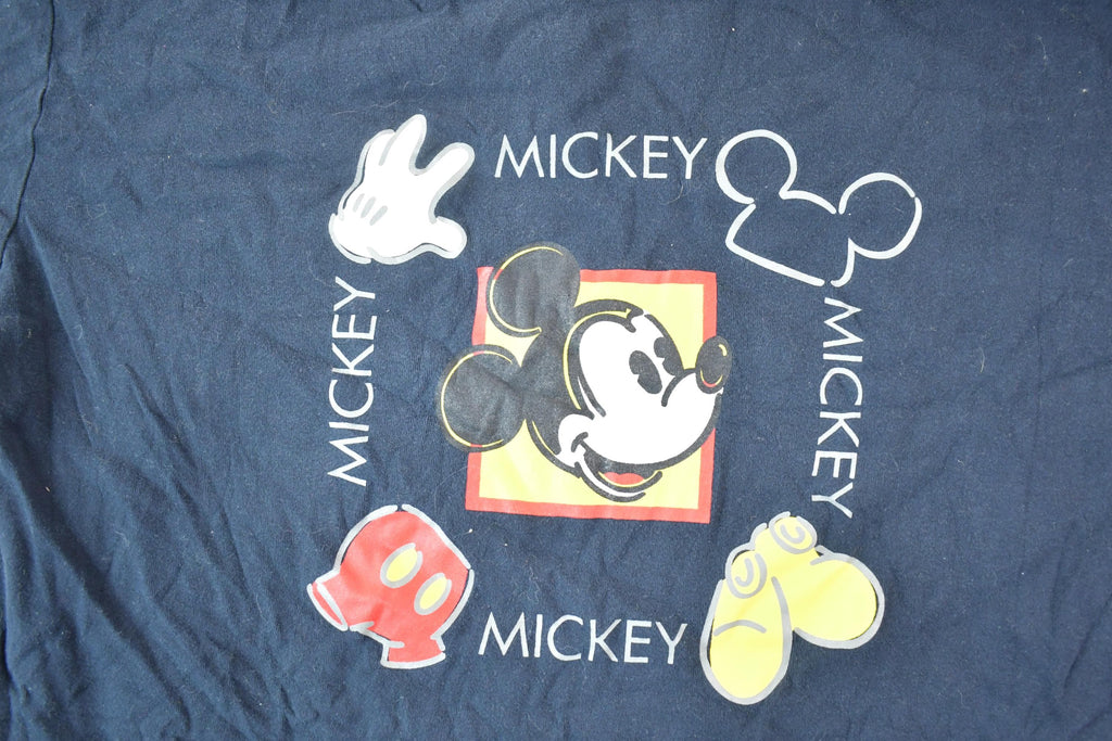 Vintage 1990s Walt Disney World Mickey Mouse Disney Crewneck T Shirt