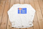 Vintage 1990s Catholic School Bible Graphic Long Sleeve Shirt