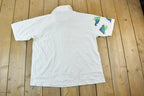 Vintage 1980s Wilson Tennis Polo Single Stitch Wrap Around Graphic Print T-Shirt