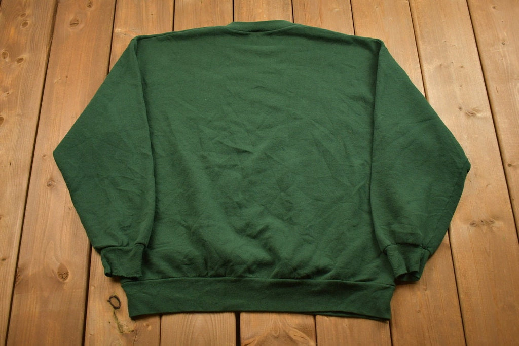Vintage 1990s Blank Crewneck Sweatshirt /