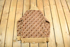 Vintage 1970s Suntai Knit Full Zip Shawl Collar Sweater Women's Small