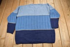 Vintage 1990s United States Sweaters Knit Crewneck Sweater  Vintage 90s Crewneck  All Over Pattern  Made In USA