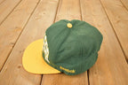 Vintage Y2K Reebok Green Bay Packers NFL Snapback Hat / 2000's Embroidered Football Sportswear Cap / Team Apparel