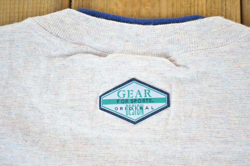 Vintage 1990s Canterbury Downs Double Collar Doubler Sleeve Souvenir T-Shirt Mens Medium Oversized