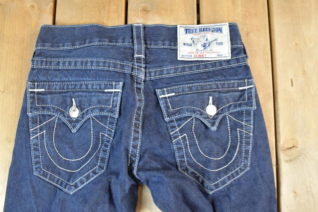 Vintage 1990s True Religion Skinny Jeans Size 28  Vintage Denim  Vintage Levis  Retro Jeans
