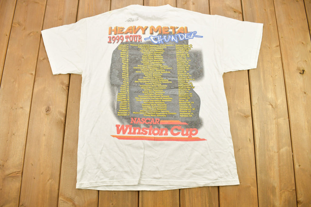 Vintage 1999 NASCAR Winston Cup Racing T-Shirt