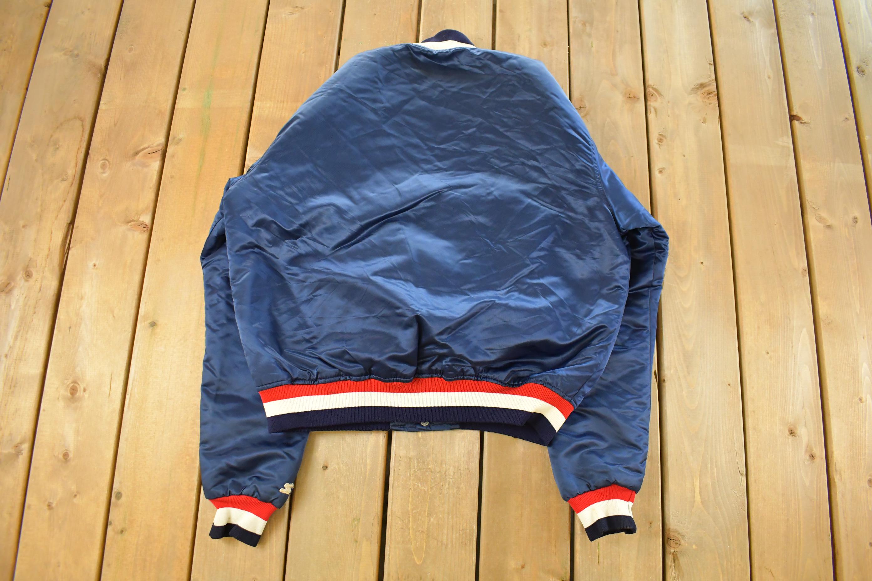Vintage 1990s Boston Red Sox Starter MLB Satin Snap On Jacket Men's XL
