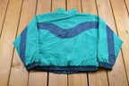 Vintage 1990s Reebok Embroidered Windbreaker Jacket