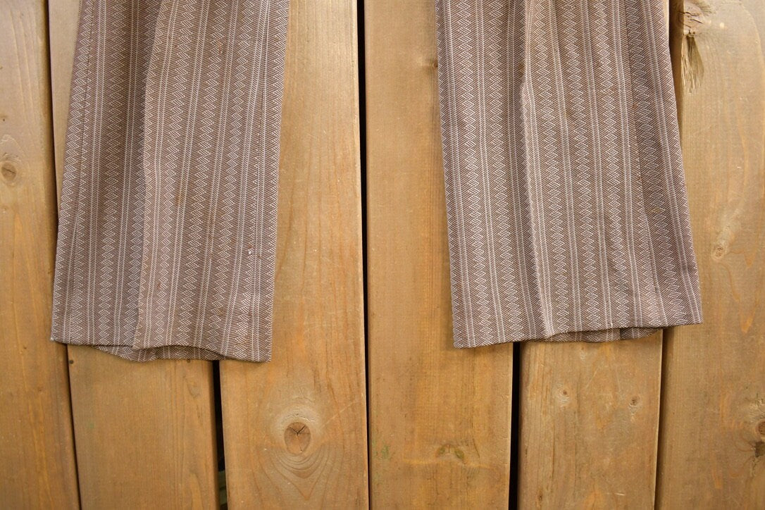 Vintage 1980's Pin Stripe Waistband Trousers Size 32x26