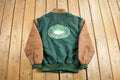 Vintage 1990s Casino Niagara Leather Varsity Jacket