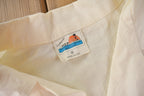Vintage 1980s Windjammer Barefoot Cruises Button Up Vacation Shirt Made in USA