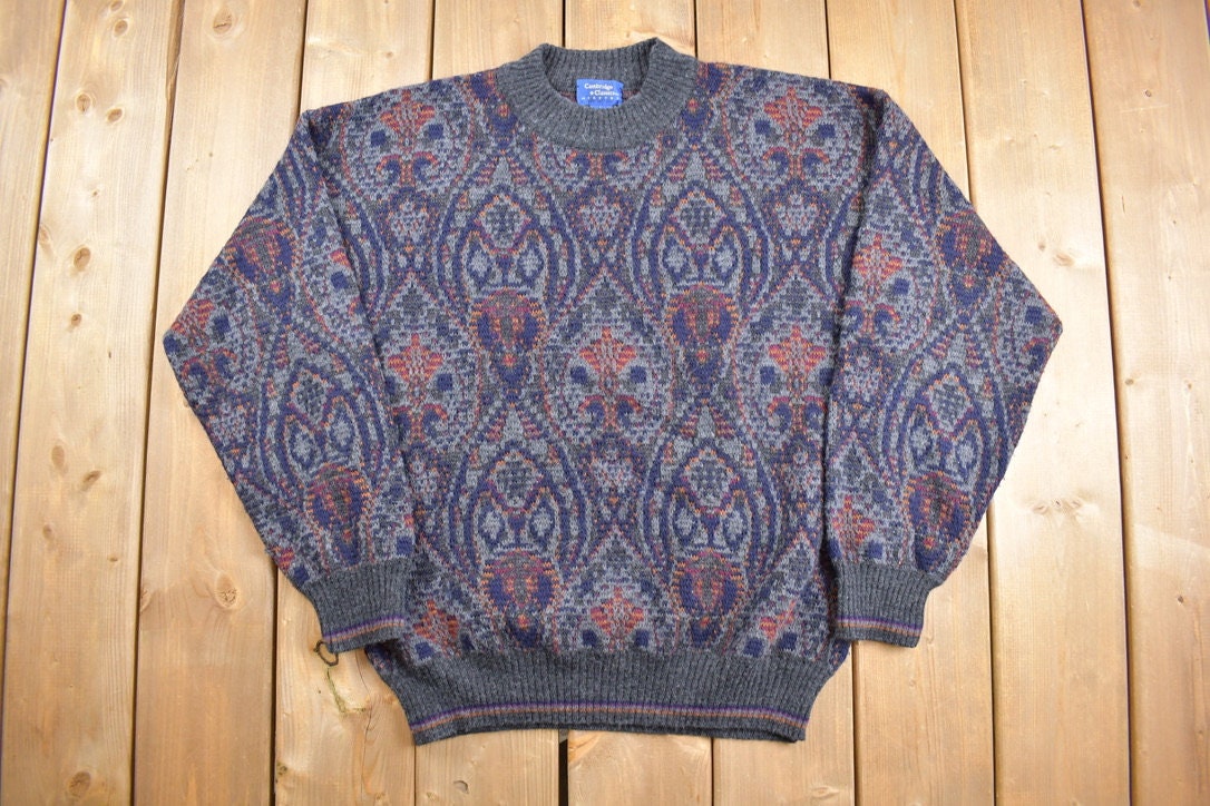 Vintage 1980s Cambridge Classics Knit Sweater
